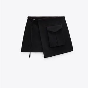 Zara Cargo Wrap Skort